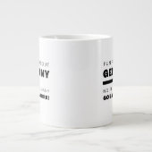 Feiten over Duitsland Extra Grote Beker (Voorkant)