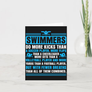 Feiten over zwemmers grappig zwemmen zwemcoach man kaart