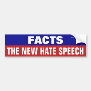 Feiten zijn de nieuwe Bumpersticker van de Hate Sp