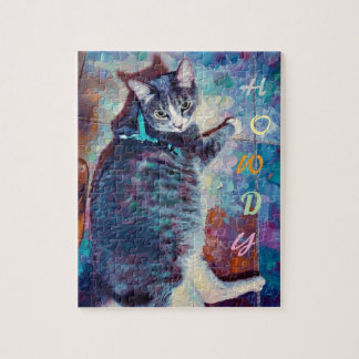 Fel, de Kat Legpuzzel