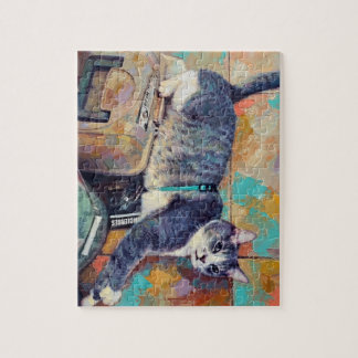 Fel, de Kat Legpuzzel