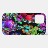 fel vlindercollectie Case-Mate iPhone case (Achterkant (horizontaal))