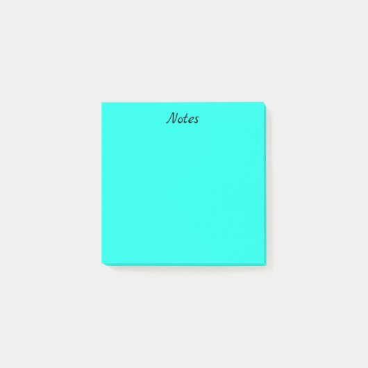 felblauw post-it® notes (Voorkant)