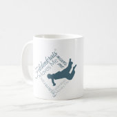 Feldenkrais® me déplace roulement avec des tasses (Devant gauche)