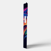 FELGEKLEURDE NEON HALLOWEEN WOLVEN Case-Mate iPhone CASE (Achterkant / Rechts)
