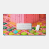 felgekleurde zoetheid bureaumat (Keyboard & Muis)