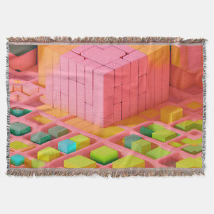 felgekleurde zoetheid deken