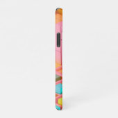 felgekleurde zoetheid iPhone hoesje (Rechterkant)