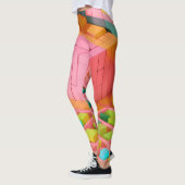 felgekleurde zoetheid leggings (Links)