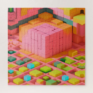 felgekleurde zoetheid legpuzzel