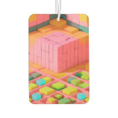 felgekleurde zoetheid luchtverfrisser (Achterkant)