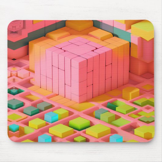 felgekleurde zoetheid muismat (Voorkant)