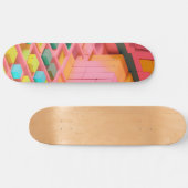 felgekleurde zoetheid skateboard (Horizontaal)