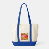 felgekleurde zoetheid tote bag (Achterkant)