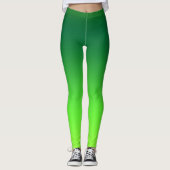 felgroen leggings (Voorkant)