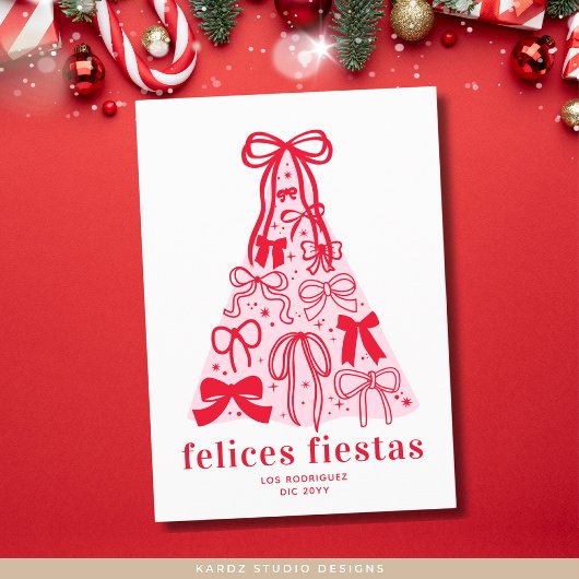 Felices Fiestas Carte de vacances moderne