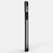 Felicette Bleu Chic French Kat Monogram Case-Mate iPhone Case (Achterkant/rechts)