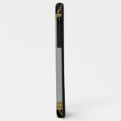 Felicette Bleu Chic French Kat Monogram Case-Mate iPhone Case (Achterkant/links)