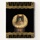 Felicette Knight  Frans Kat II Monogram Notitieboek (Achterkant)