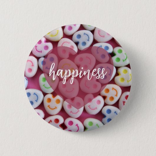 Felicidad Ronde Button 5,7 Cm (Voorkant)