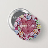 Felicidad Ronde Button 5,7 Cm (Voorkant /achterkant)
