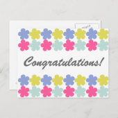 Felicitatie! Briefkaart (Voorkant / Achterkant)