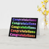 Felicitatie Kaart (Gele Bloem)