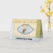 FELICITATIE KAART (Gele Bloem)