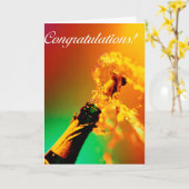 Felicitatie kaart (Gele Bloem)