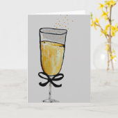 Felicitatie Kaart (Gele Bloem)