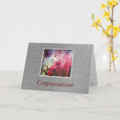 FELICITATIE KAART (Gele Bloem)