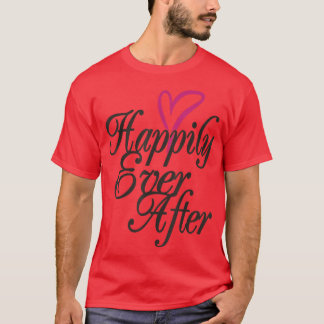 Felicitatie na de bruiloft Bruid Bruidegom Honeymo T-shirt