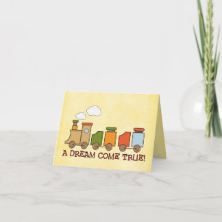 felicitatiekaart voor aanneming kaart