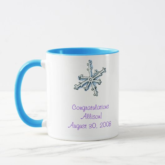 felicitaties allison skiing mok (Links)