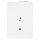 Felicitaties met kleindochter, grootouders, (Achterkant)