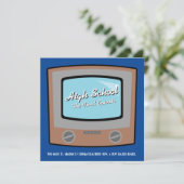 felicitaties van het AFSTUDEREN van de middelbare  Kaart (Staand voorkant)