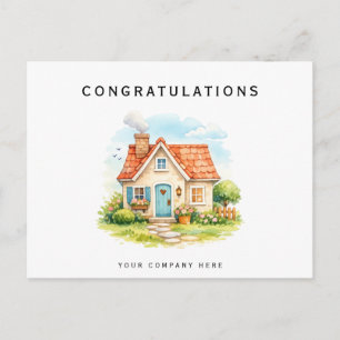 Felicitaties Vastgoed Nieuwe Huiseigenaar Briefkaart