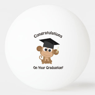 felicitaties voor uw afstuderen aap pingpongballen
