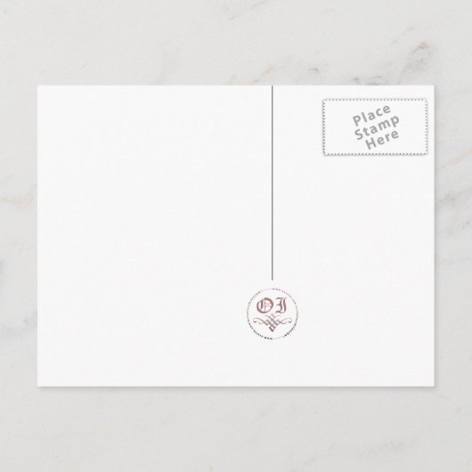 felicitaties voor uw nieuwe thuis : hifi condo aankondigingskaart (Achterkant)