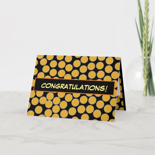 Félicitation ! Carte (Devant)