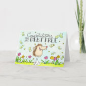 Félicitation ! Vous n'êtes pas endetté. Carte de v (Devant)