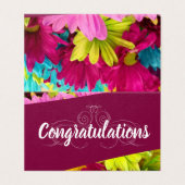 Félicitations (Outside Unfolded)