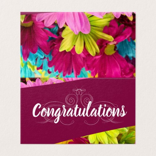 Félicitations (Outside Unfolded)