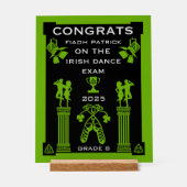 Félicitations à Irish Dancing (Recto)