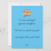 Félicitations à la carte Queen of Beam (Dos)