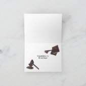 Félicitations à la nouvelle carte d'avocat (Intérieur)