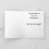 Félicitations à l'obtention du diplôme Carte de vo (Intérieur)