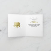 Félicitations à l'occasion de la carte de mariage  (Intérieur)