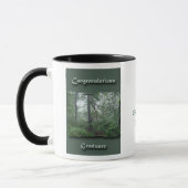 Félicitations à Misty Woods Graduate Mug (Gauche)