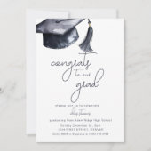 Félicitations à notre invitation de fête de remise (Devant)